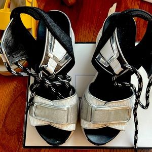 Like new sandals. Feel like sneakers. Very fun!